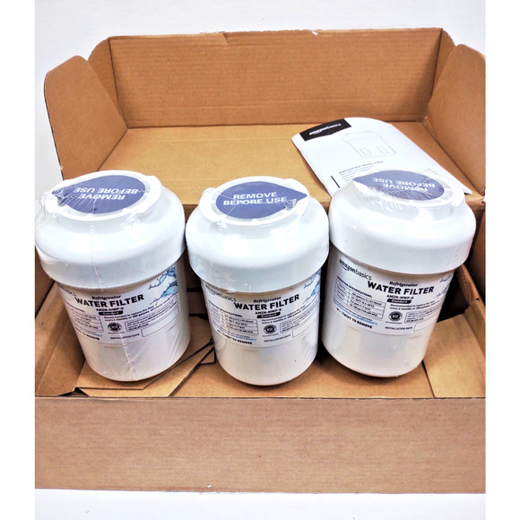 Amazon Basics For GE MWF Refrigerator Water Filter AMZN-MWF-S Three Pack (3) - Picture 4 of 6